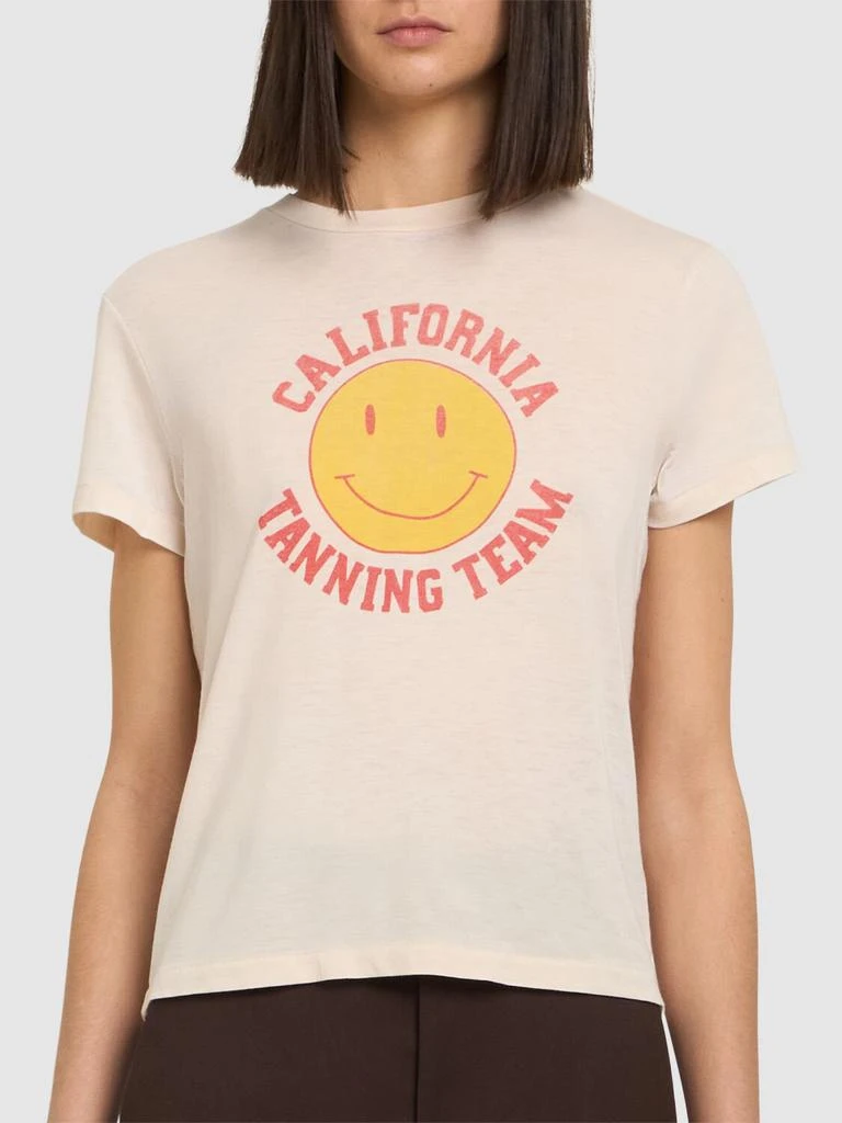 Re/Done Classic Tanning Printed Jersey T-shirt 2