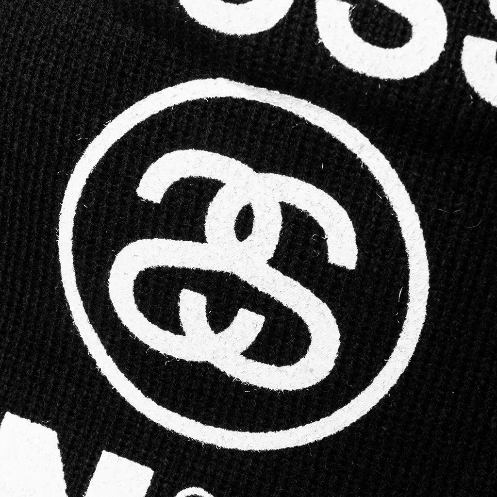 STUSSY Stüssy Skullcap Number 4 Printed Beanie 3
