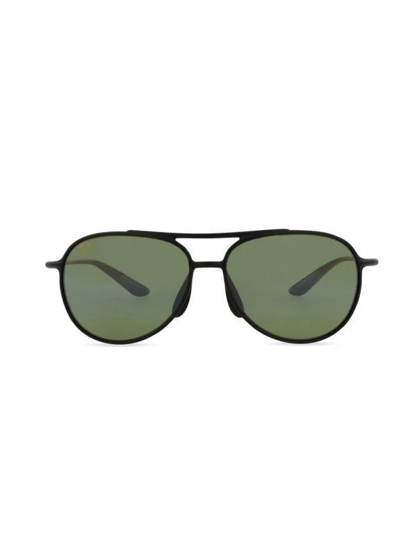 Maui Jim 60MM Aviator Sunglasses 1