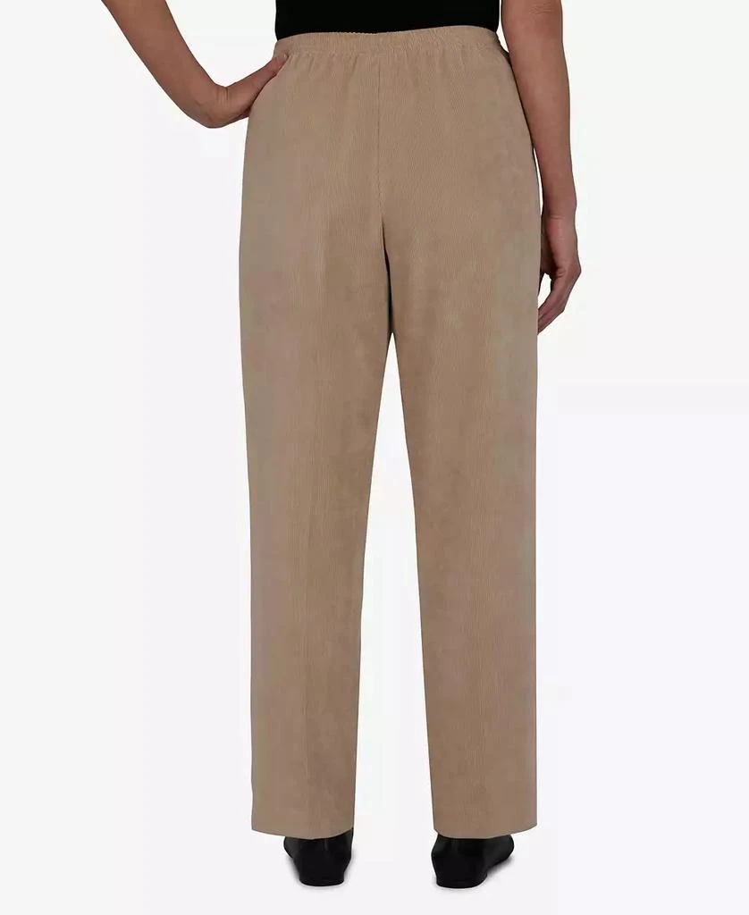 Alfred Dunner Petite Classics Pull-On Corduroy Straight Leg Pants, Petite & Petite Short 2