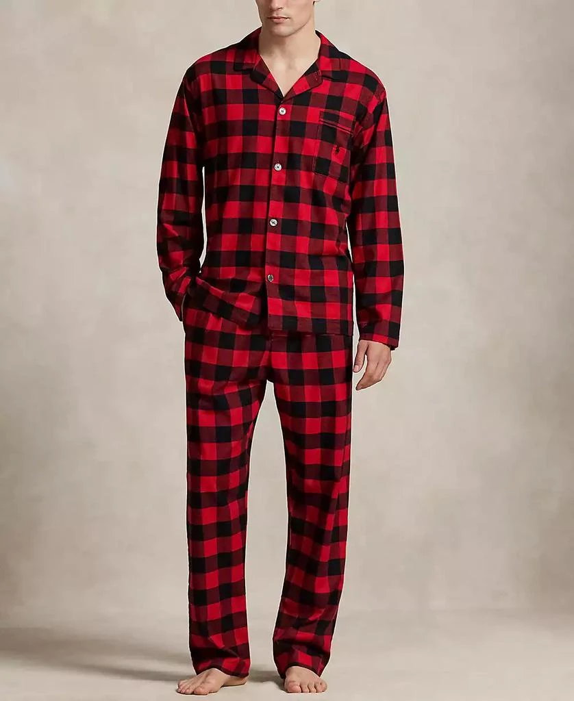 Ralph Lauren Men's 2-Piece Buffalo Check Sleepwear Set 2