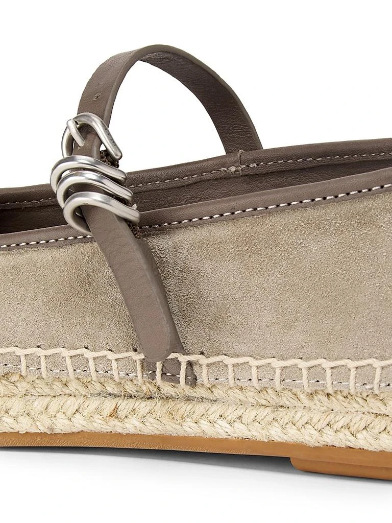 Rag & Bone Spire Leather Mary Jane Espadrilles 5