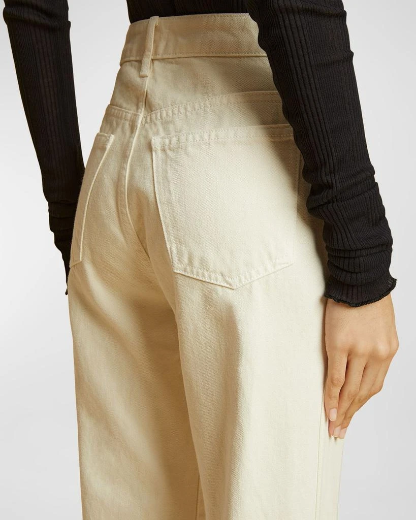 Khaite Abigail Straight-Leg Jeans 4