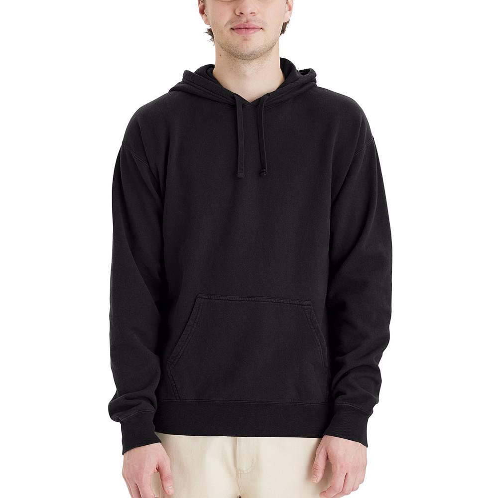 Hanes Men's Garment Dyed Fleece Hoodie