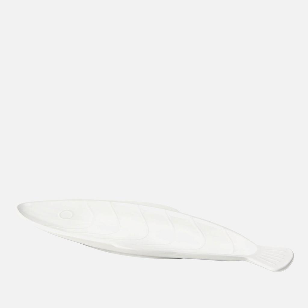 Broste Copenhagen Broste Copenhagen Pesce Narrow Plate - White