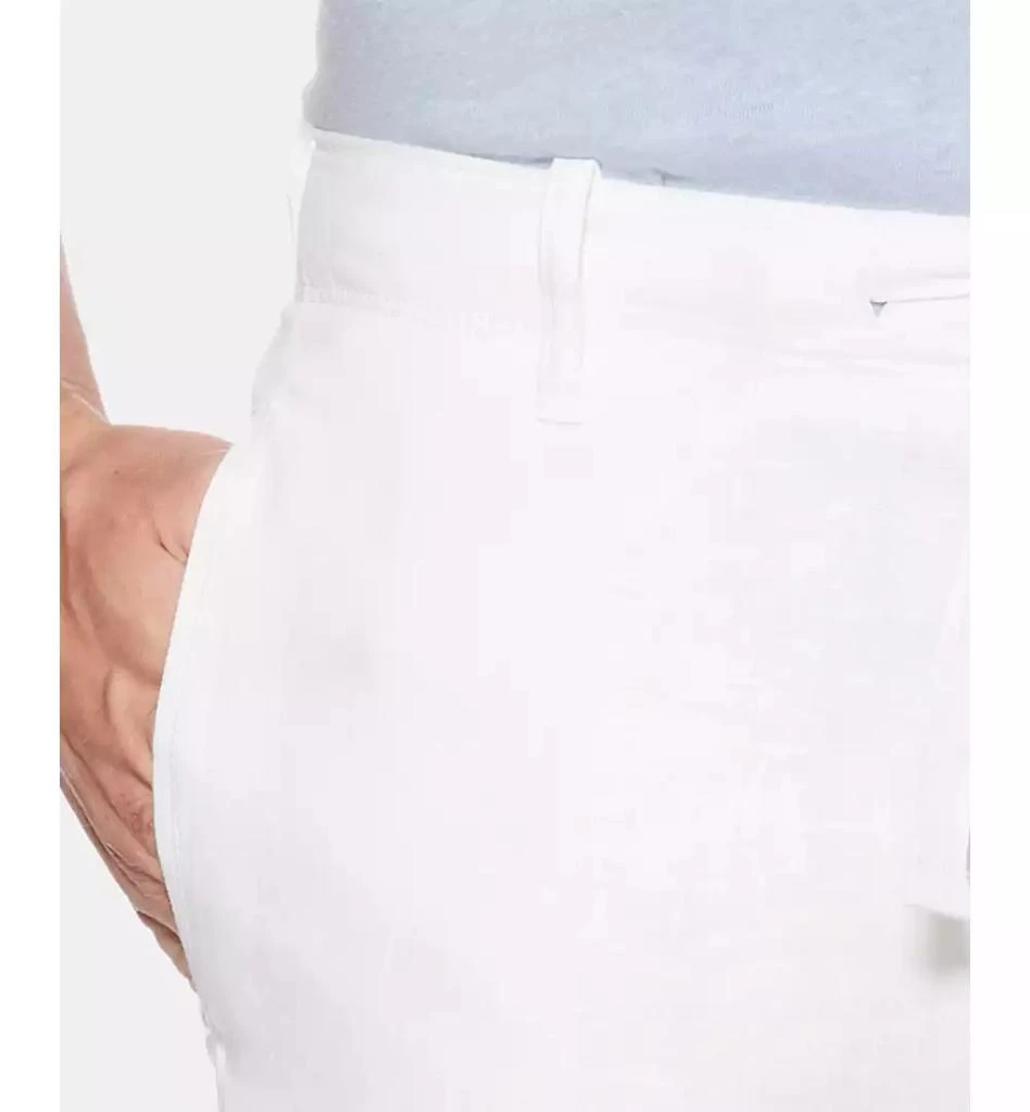 Perry Ellis Men's Regular-Fit 100% Linen Drawstring Pants 3
