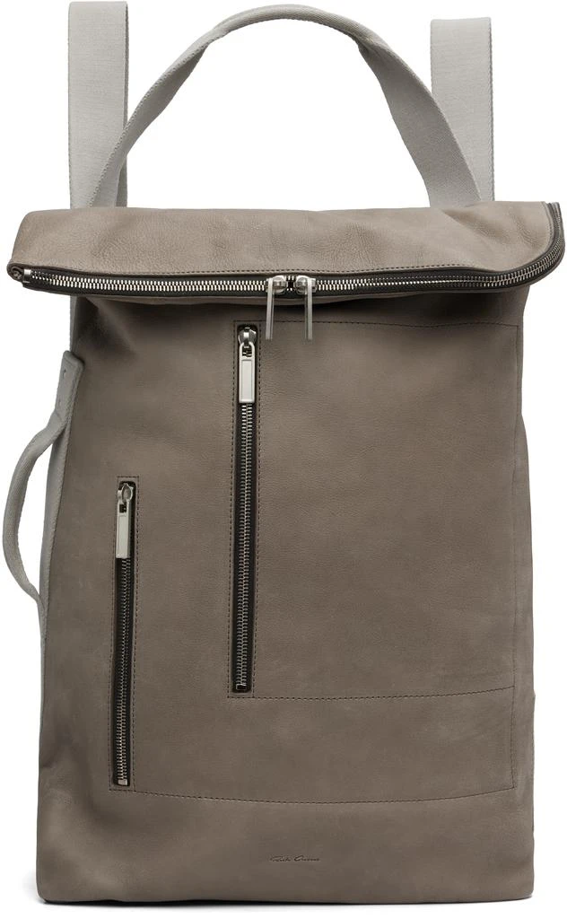 Rick Owens Gray 
Off-White Concordians Cargo Backpack 1