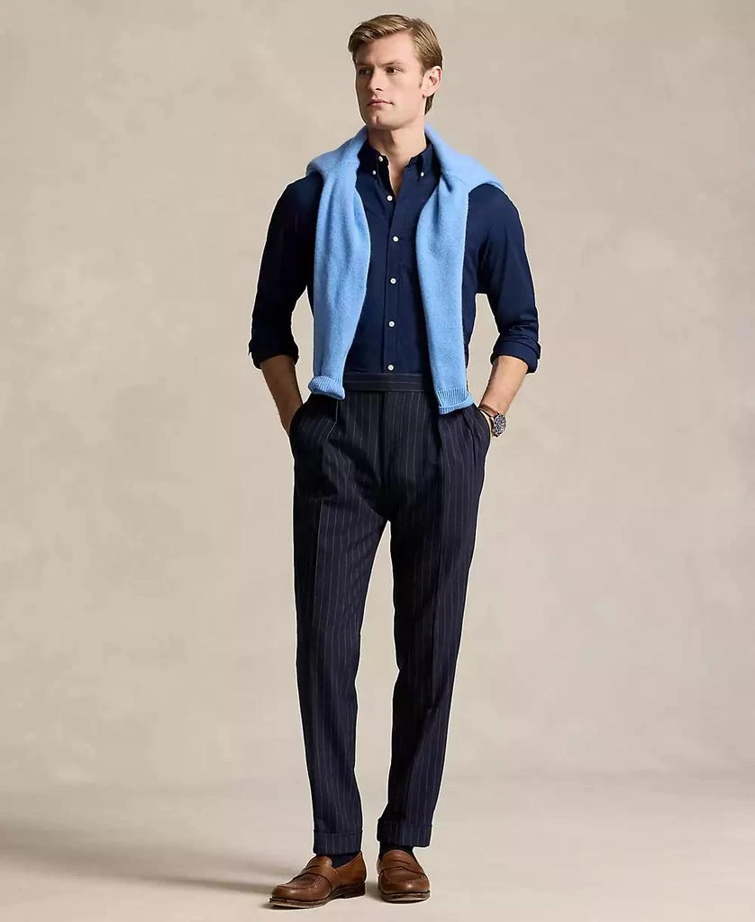 Ralph Lauren Men's Slim-Fit Stretch Poplin Shirt 4
