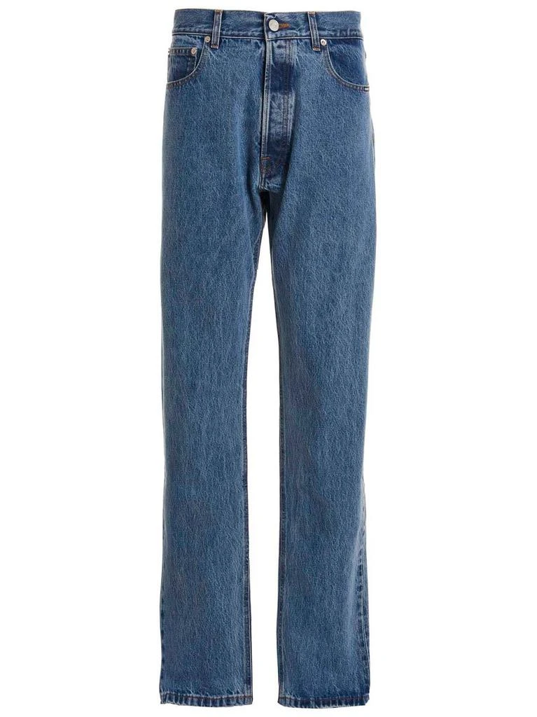 VTMNTS VTMNTS Logo-Patch Straight-Leg Jeans 2