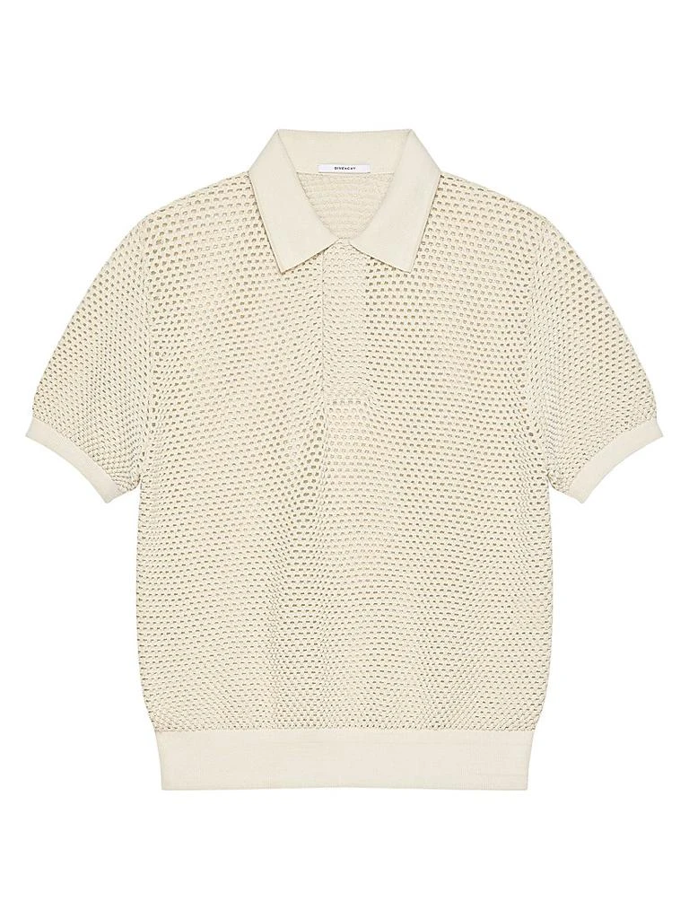 Givenchy Polo Shirt in Crochet 1