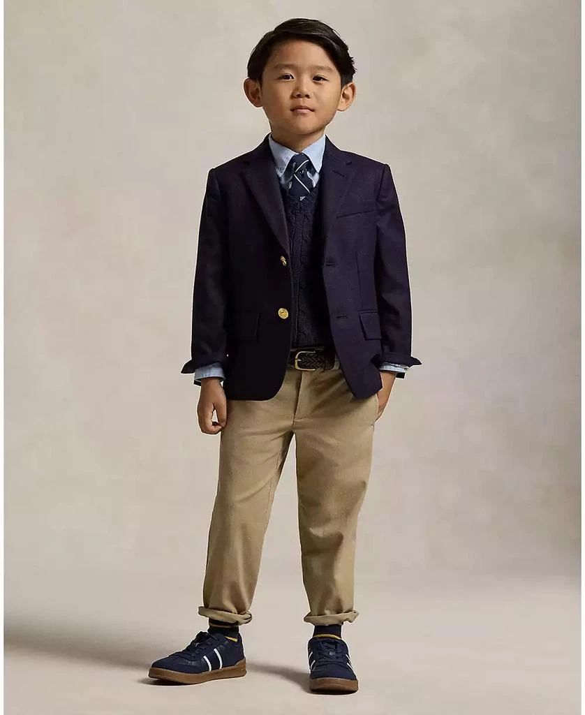 Ralph Lauren Toddler and Little Boys Cable-Knit Sweater Vest 5