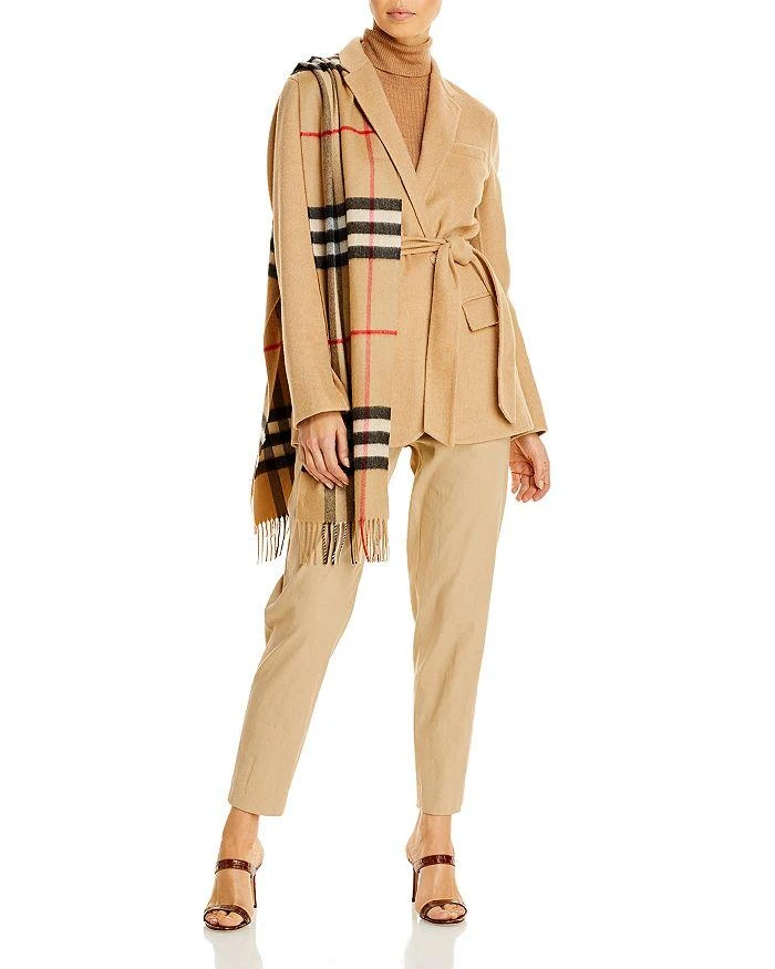 Burberry Classic Check Cashmere Scarf 5