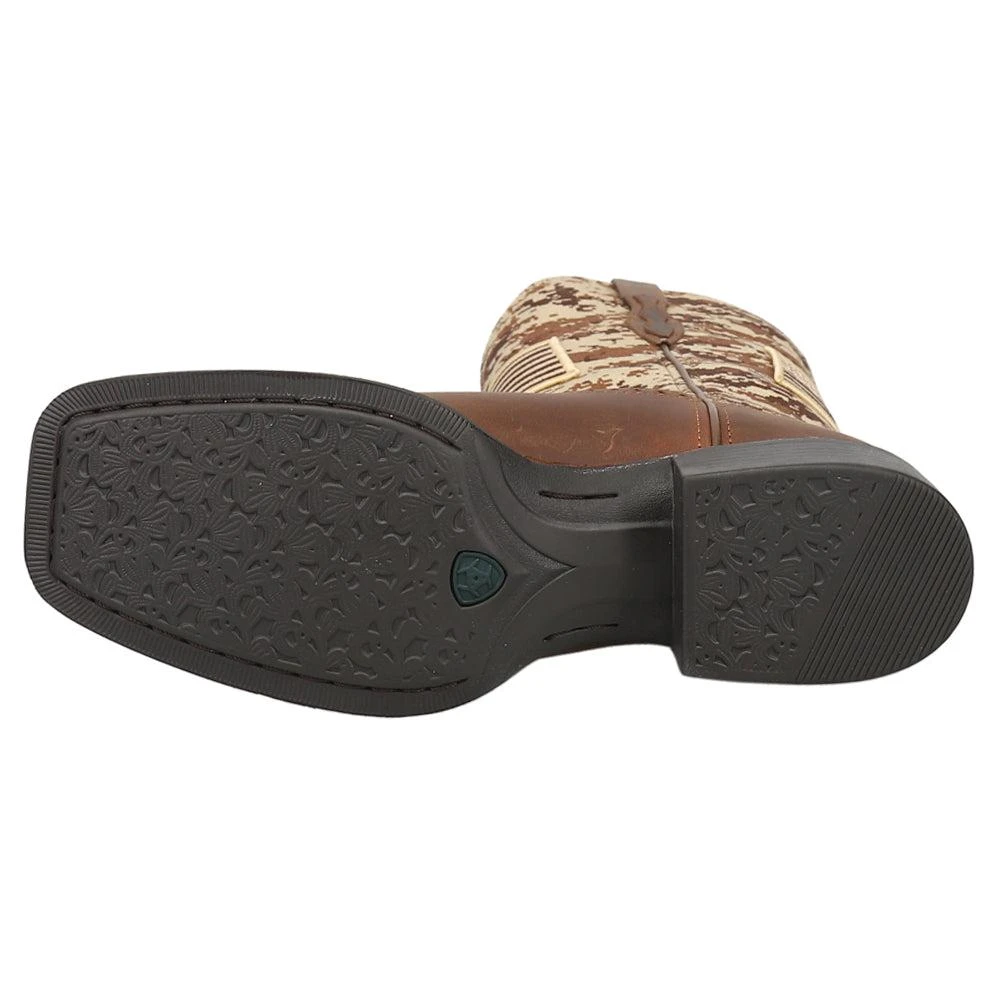 Ariat Round Up Patriot Camo Square Toe Cowboy Boots 5