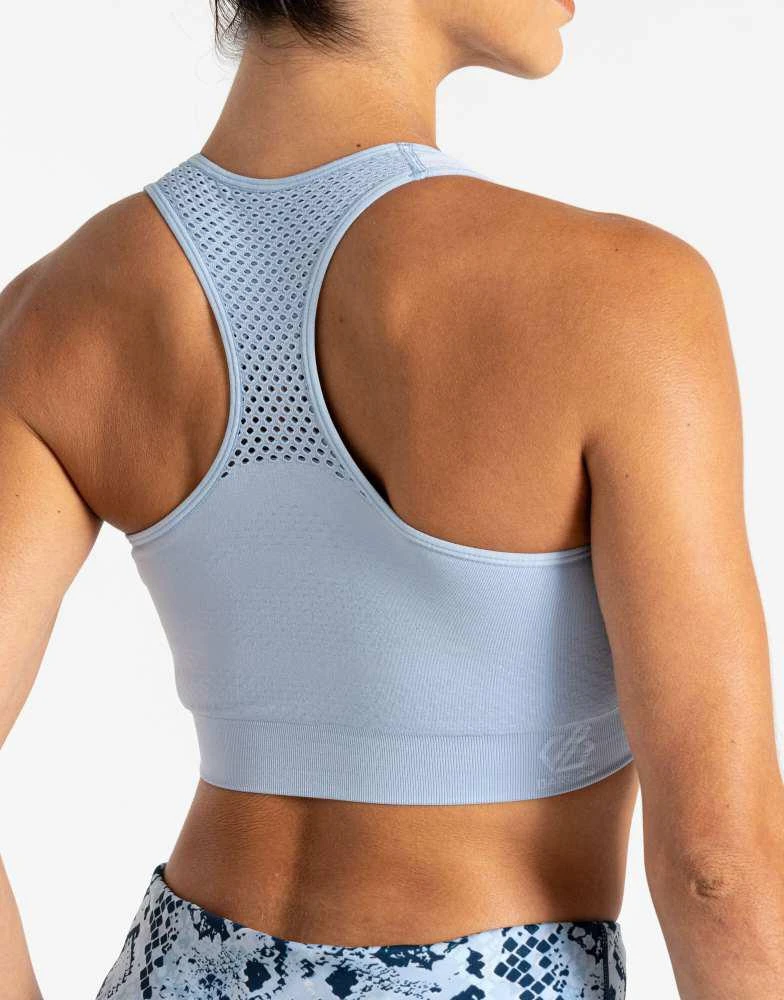 Dare 2b Dare 2b Women's Don't Sweat It III Sports Bra in Blue 2