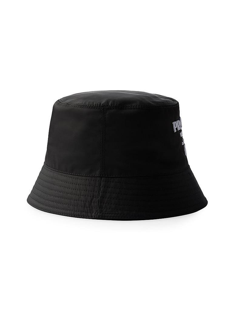 ハット PRADA LOGO-DETAILED RE-NYLON BUCKET HAT Prada Re-Nylon Bucket Hat | Saks Fifth Avenue