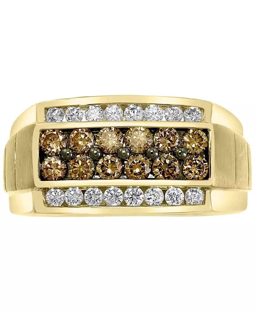 Effy EFFY® Men's Multi-Color Diamond Ring (1-3/8 ct. t.w.) in 14k Gold 3