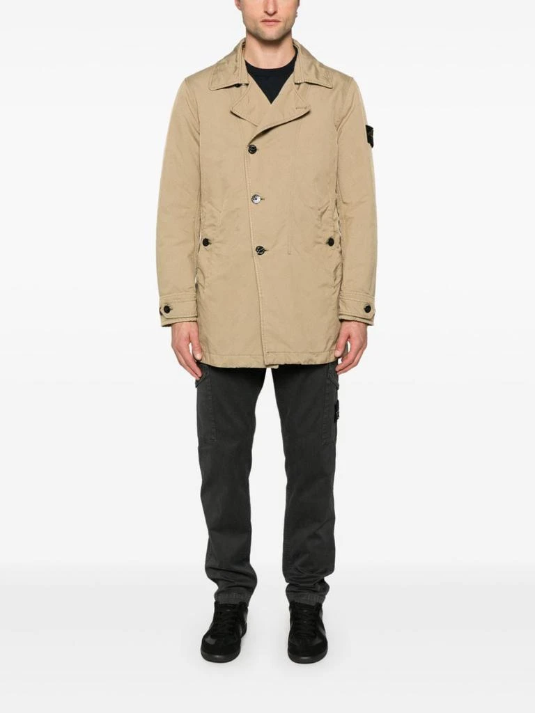 Stone Island STONE ISLAND - Water-resistant Trench Coat 5