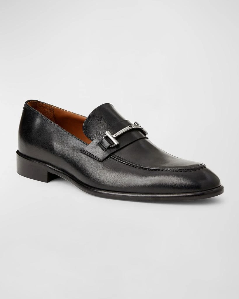 Bruno Magli Men's Sante Double-Gore Leather Bit Loafers 2