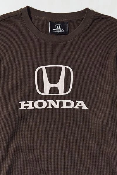 Urban Outfitters Honda Logo Graphic Thermal Long Sleeve Tee 2