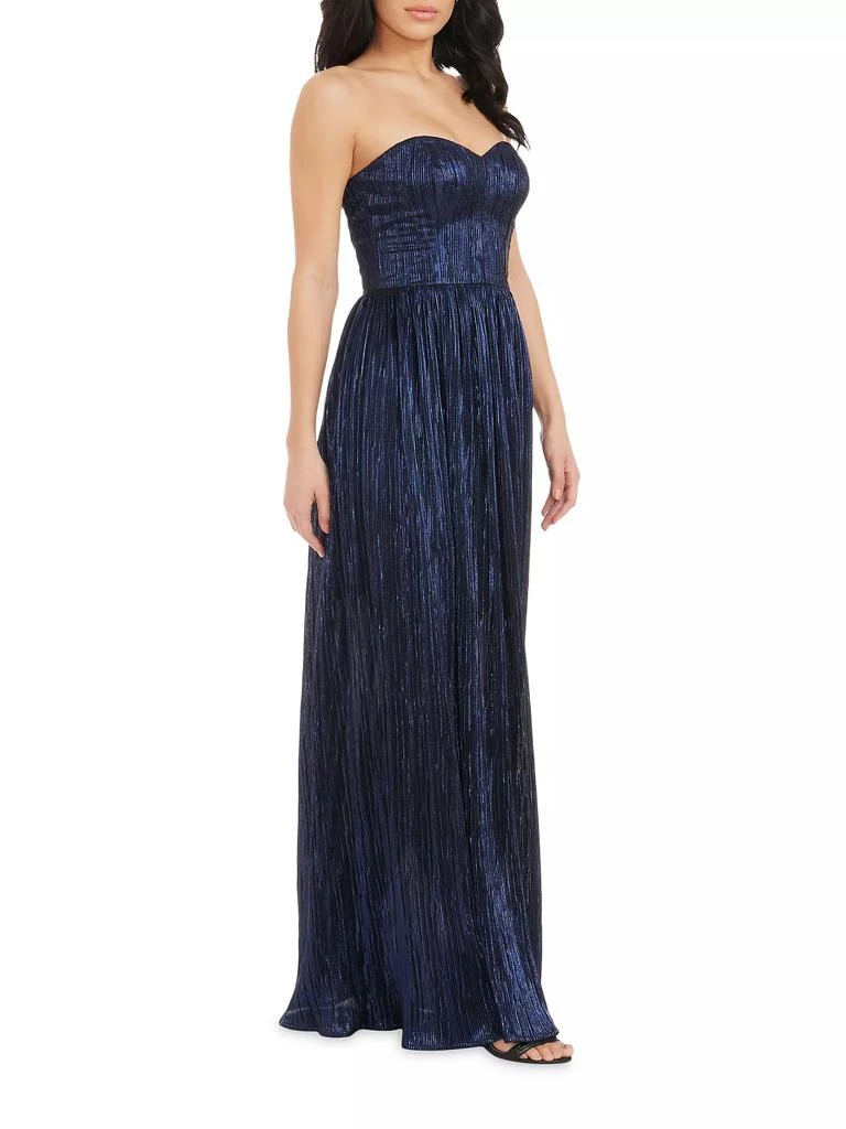 Dress The Population Audrina Strapless Fit-And-Flare Gown 3
