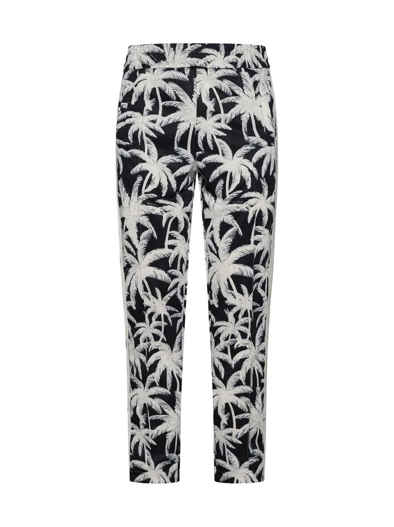 Palm Angels Palm Angels Palm-Printed Elasticated Waist Track Pants 1