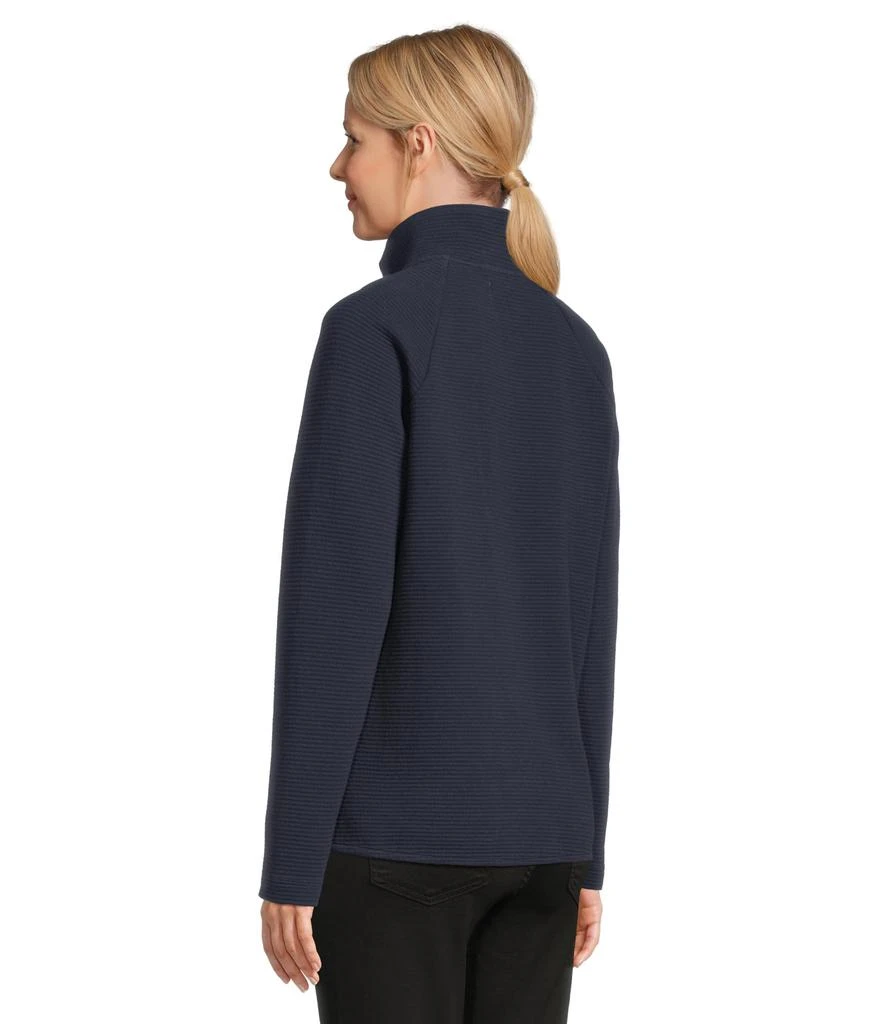 L.L.BEAN Lakewashed Ottoman Knit Quarter Snap 3