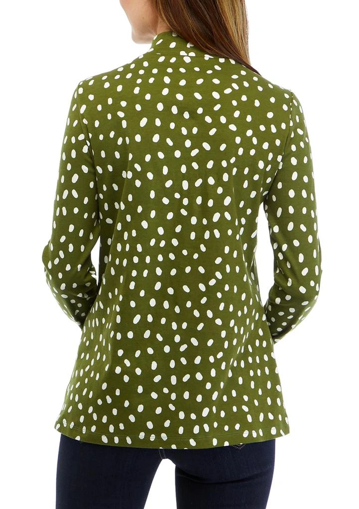 Kim Rogers® Women
s Printed Mock Neck Top 2