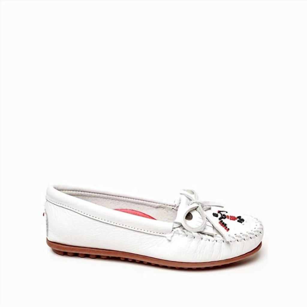 Minnetonka Minnetonka - Women's Thunderbird Animikii Hardsole Moccasin 4