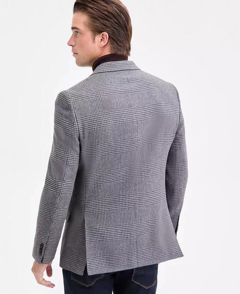 Nautica Men's Modern-Fit Gray Houndstooth Tweed Sport Coat 2