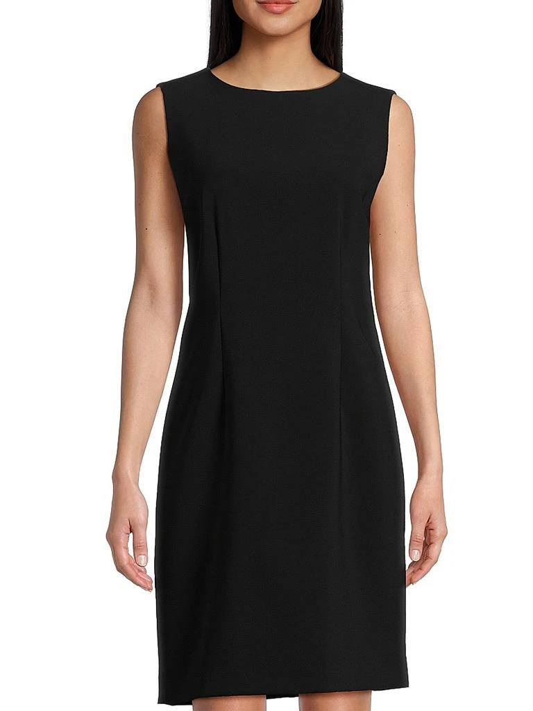 Caroline Rose Double Crepe Sheath Dress 3