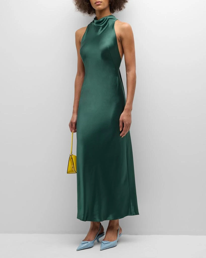 Acler Cadell Cowl-Neck Midi Dress 2