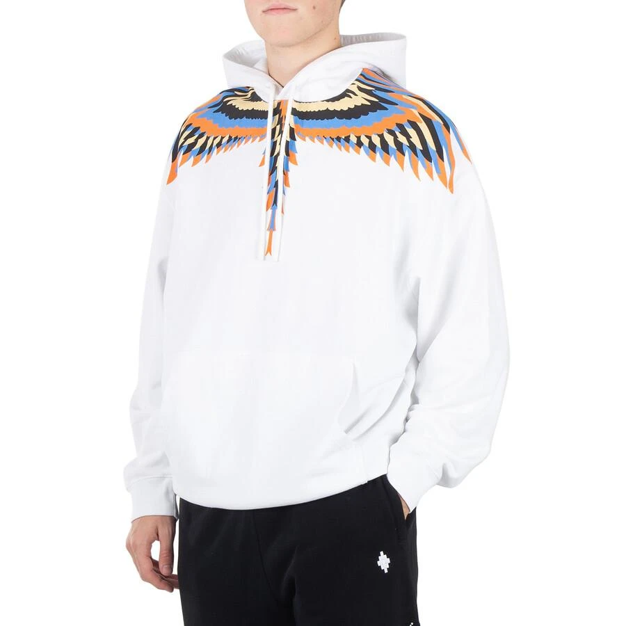 Marcelo Burlon Optical Wings Cotton Hoodie 3