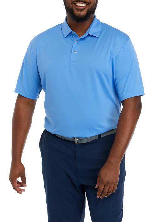 Pro Tour Tour Big Tall Short Sleeve Solid Airplay Polo Shirt PROVENCE 3X Polo Shirts BeyondStyle