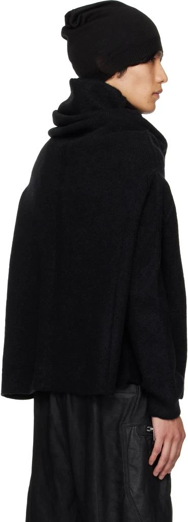 Rick Owens Black Concordians Shroud Sweater 3