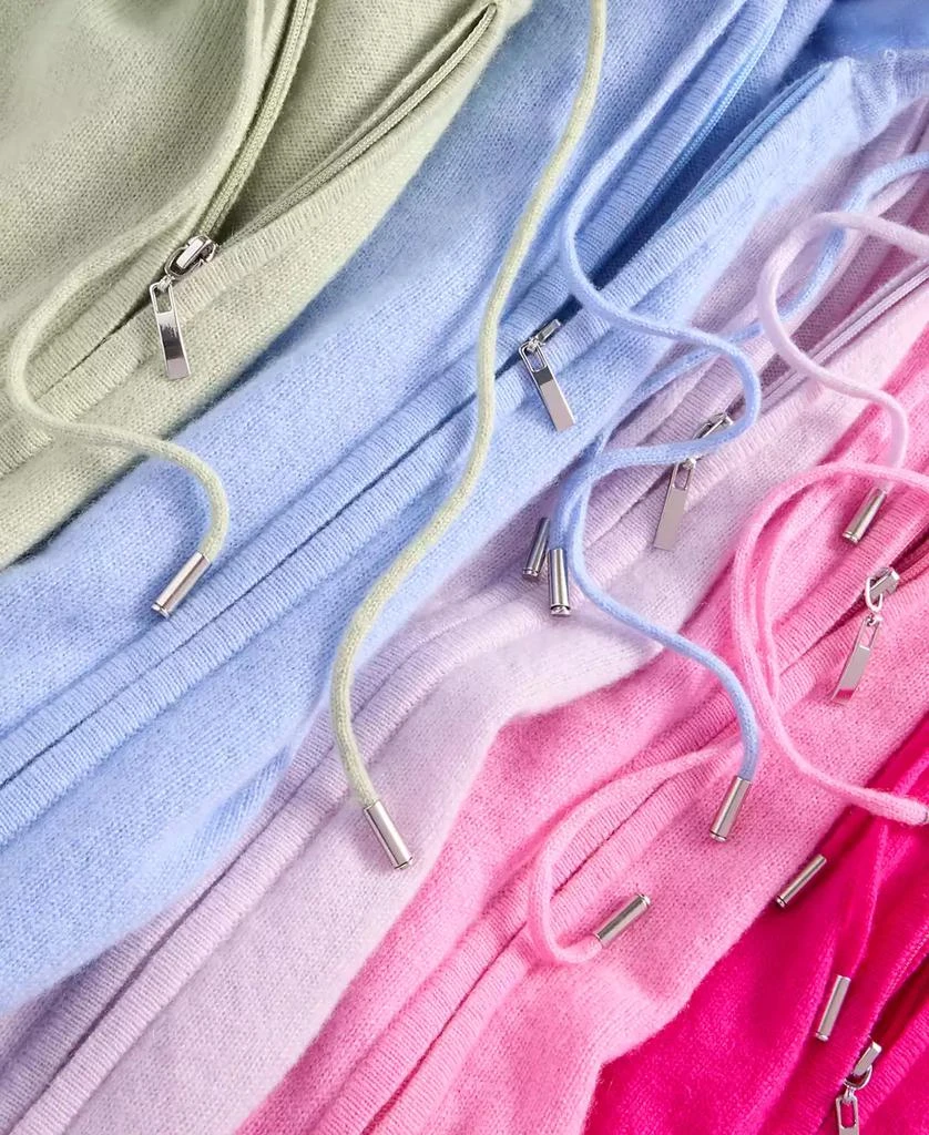 Charter Club Women's 100% Cashmere Zip Hoodie, Macy's Exclusive 5
