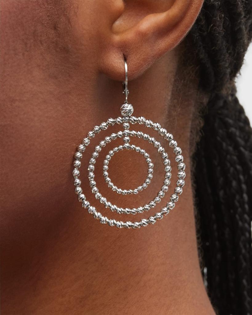 Platinum Born Platinum Hoop Earrings