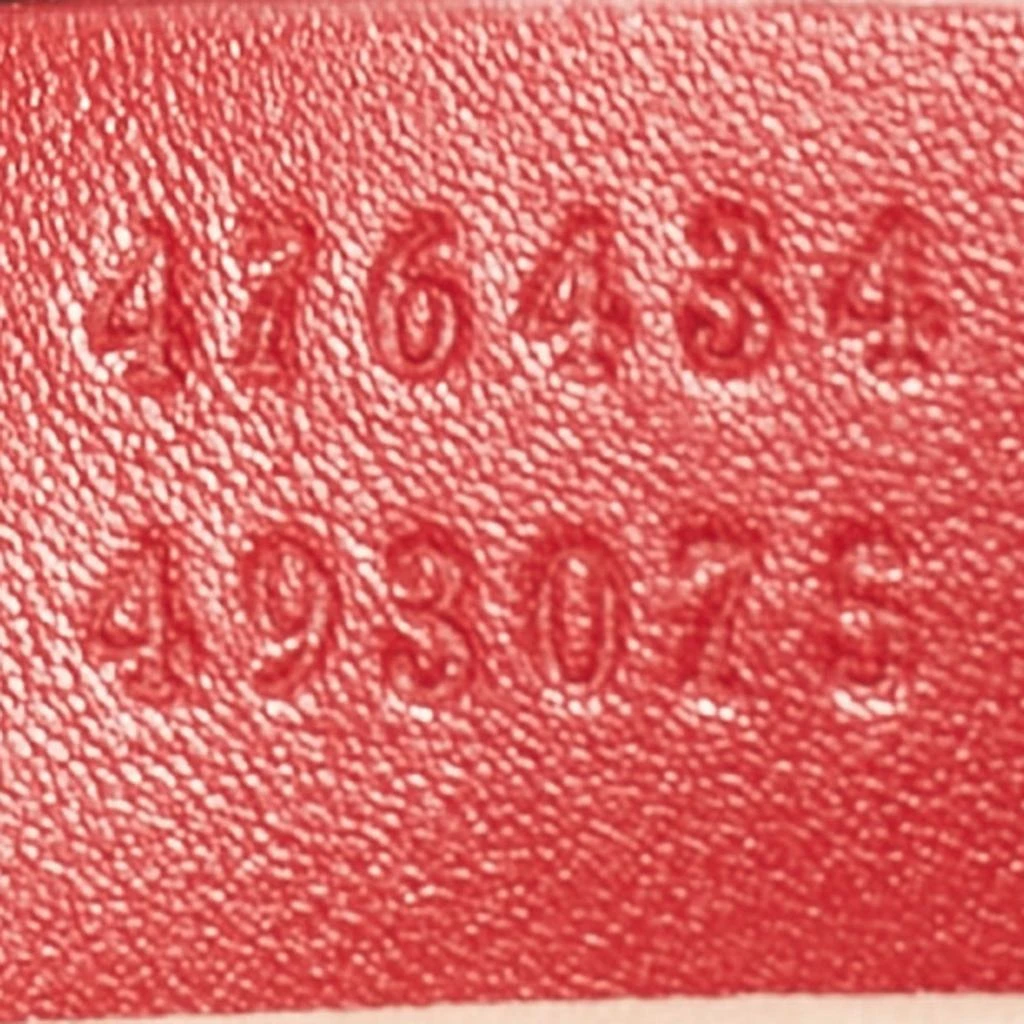 Gucci Gucci Red Matelasse Leather GG Marmont Belt Bag 13