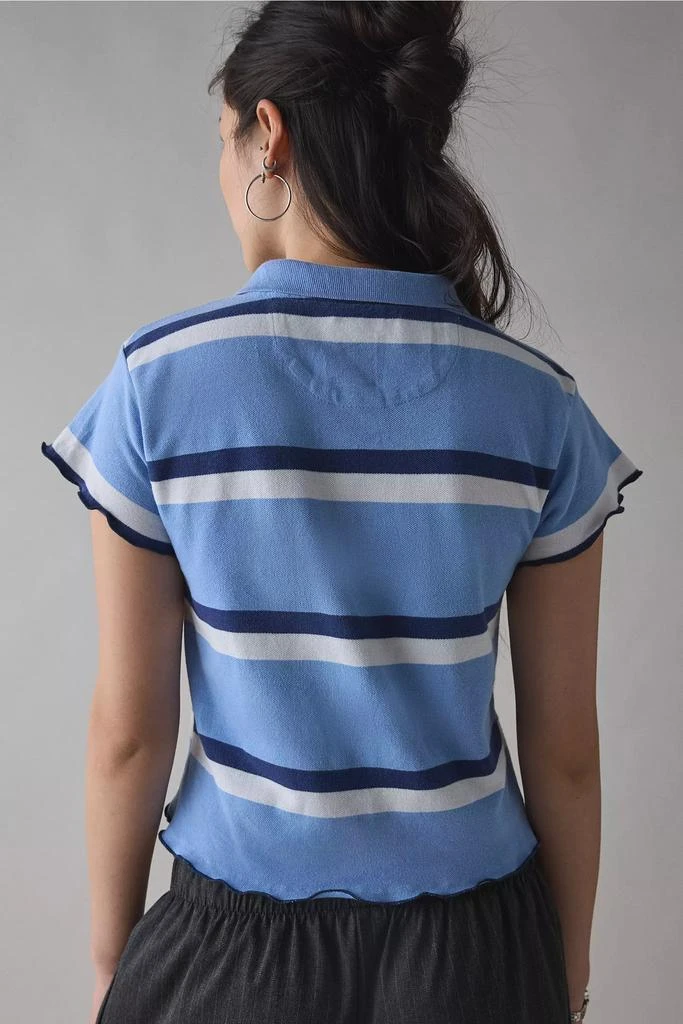Urban Renewal ReMADE By UO Lettuce Edge Polo Tee 5