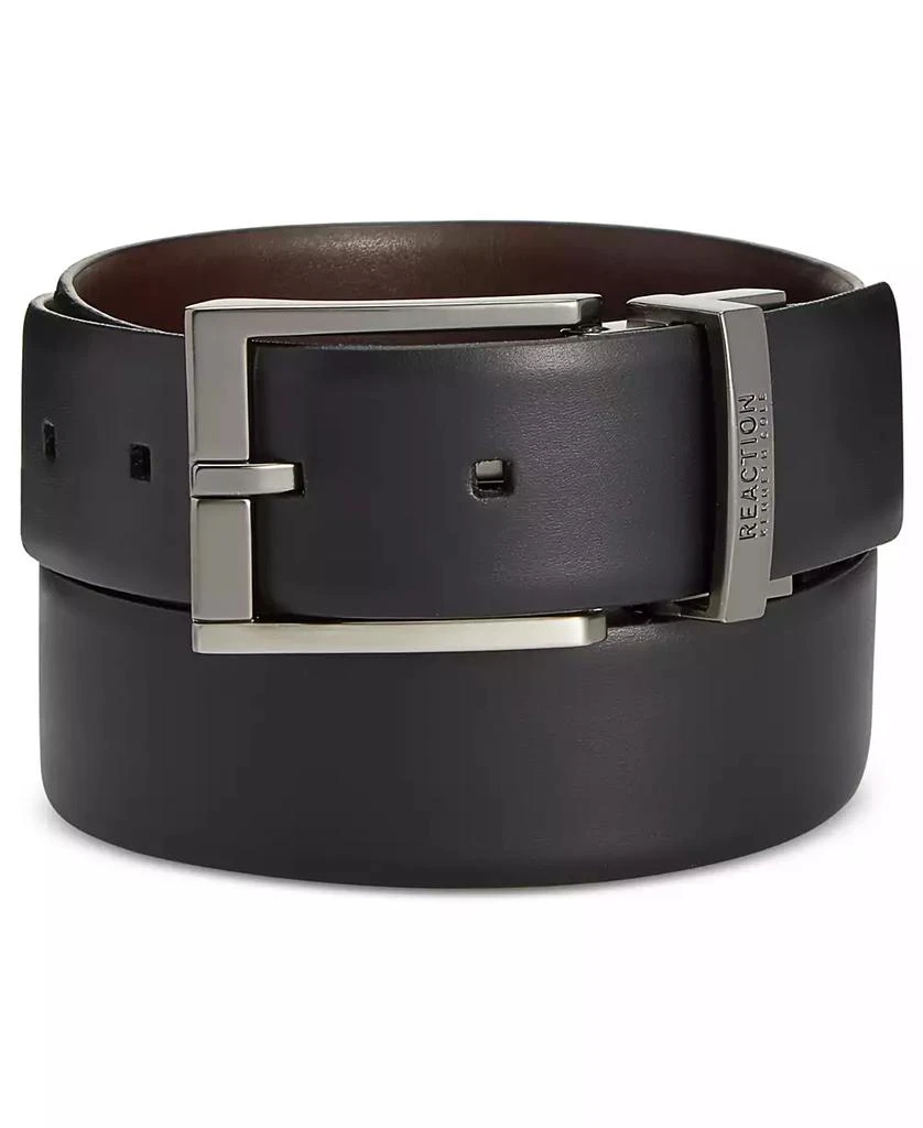 Kenneth Cole Men's Reversible Textured Reversible Dress Belt, Created for Macy's 6
