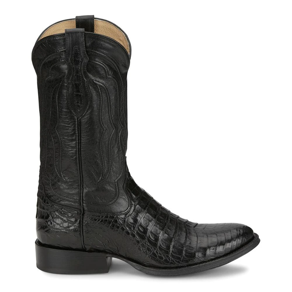 Tony Lama Tremaine 12 Inch Caiman Round Toe Cowboy Boots 1