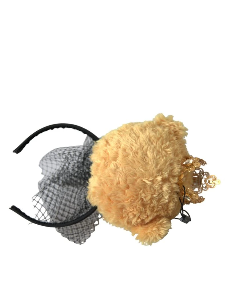 Dolce
Gabbana Teddy Bear gold Crystal Crown Hair Band Women
s Diadem 2