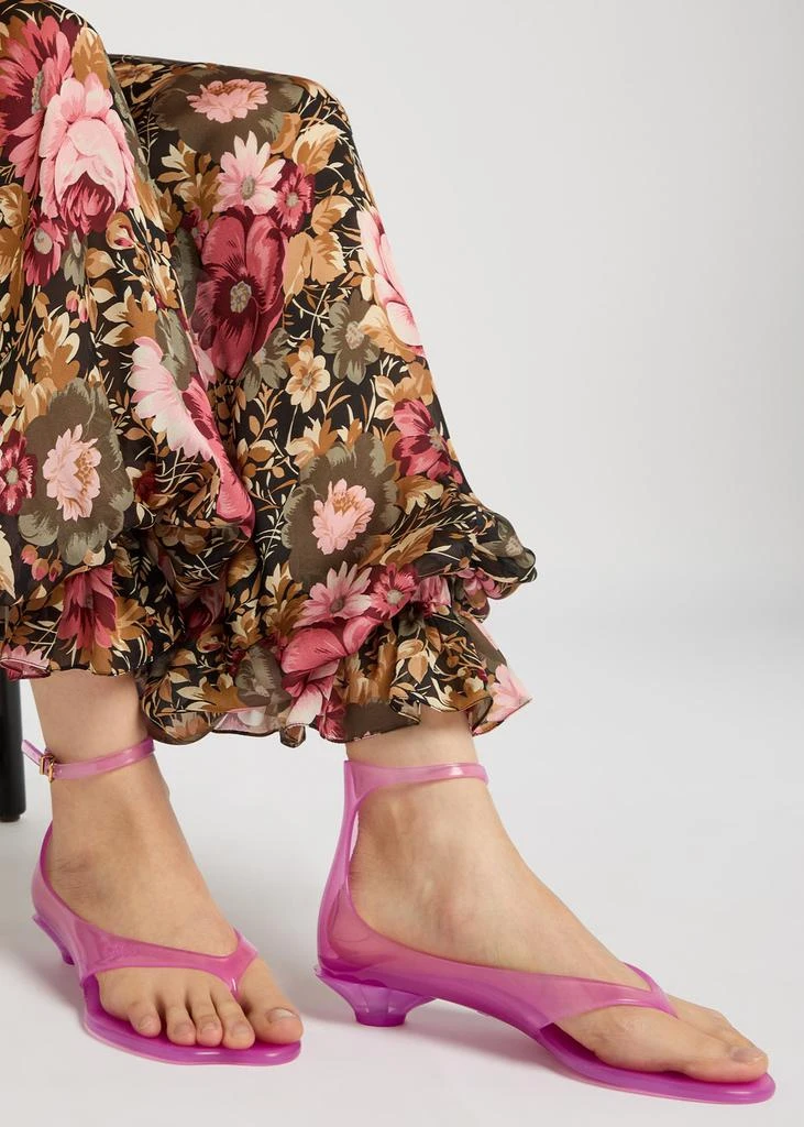 Chloé Jelly 25 thong sandals 5
