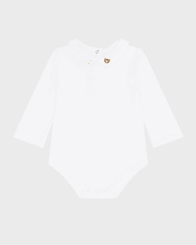 Marie Chantal Kid's Little Bear Embroidered Bodysuit, Size 3M-24M 1