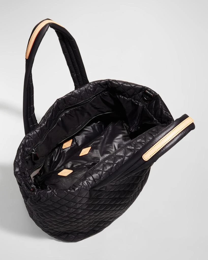 MZ Wallace Metro Deluxe Large Quilted Nylon Tote Bag 5