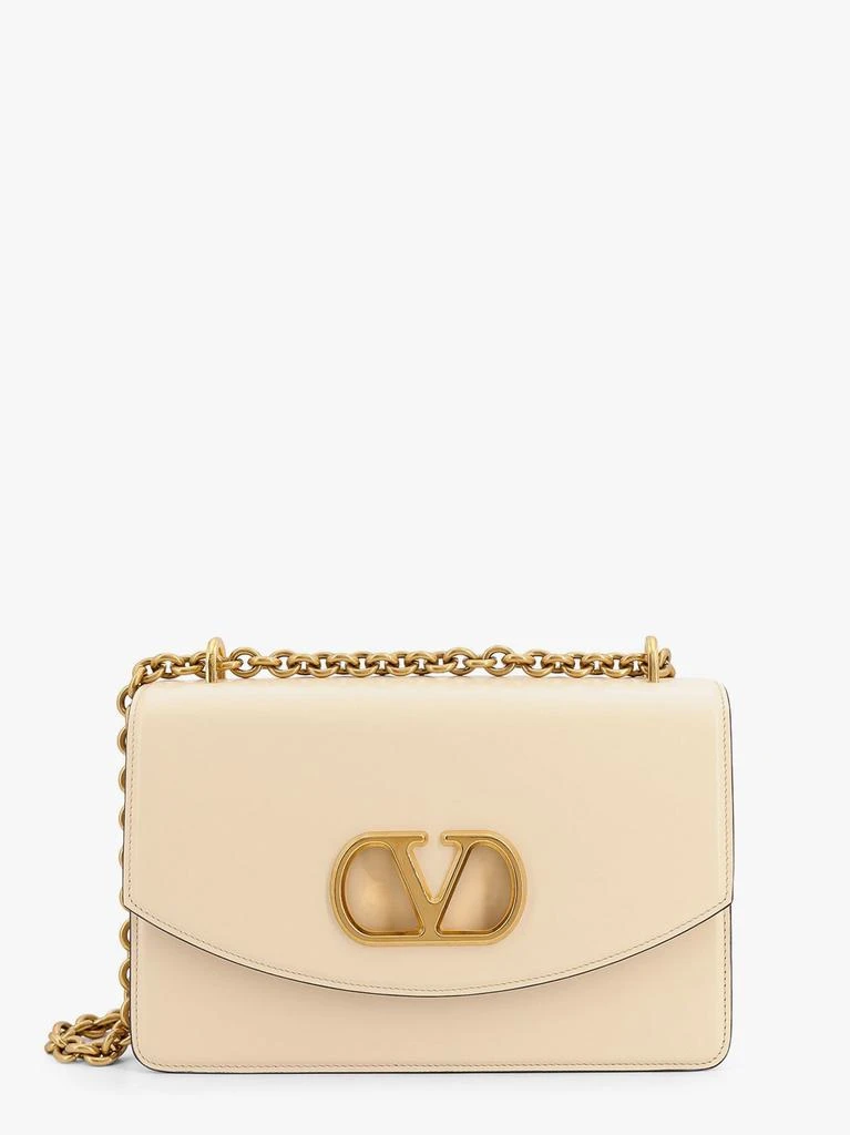 Valentino Vain leather shoulder bag with vlogo signature detail from Nugnes 1920