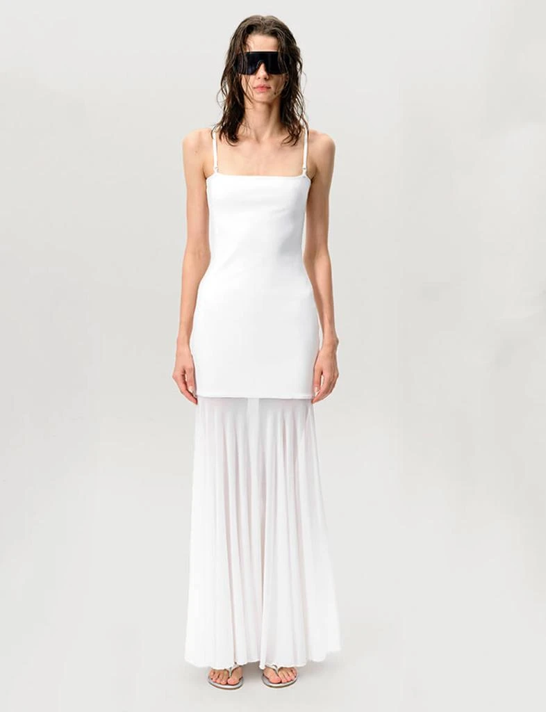 Pixie Market Romane Ribbed Sheer Dress-PREORDER 2