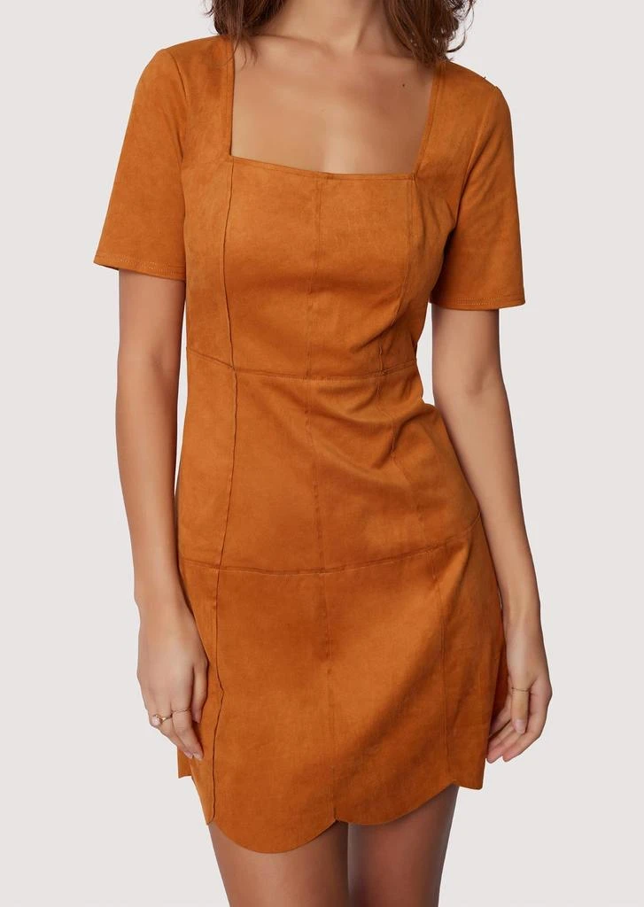 Lost and Wander Lost + Wander - Amore Faux Suede Minidress 3
