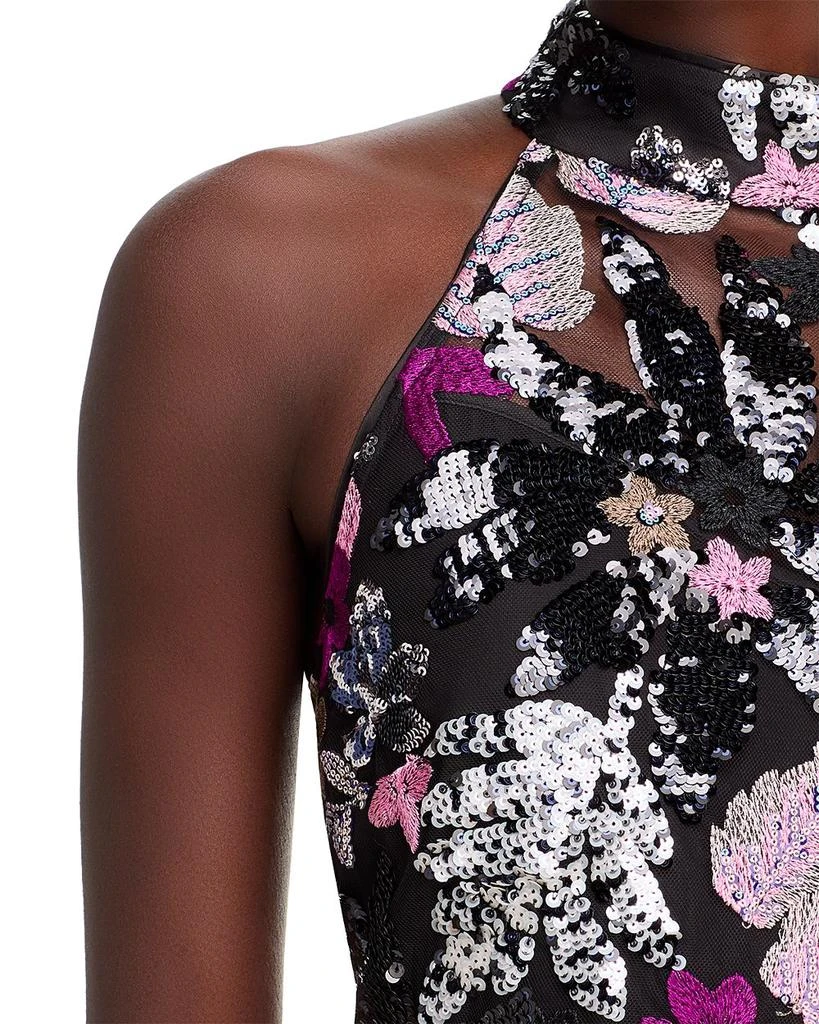 Tahari The Aldana Sequin Midi Dress 2