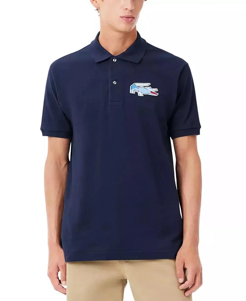 Lacoste Men's Revolutionary Relaxed Fit Short Sleeve Logo Polo Shirt 1