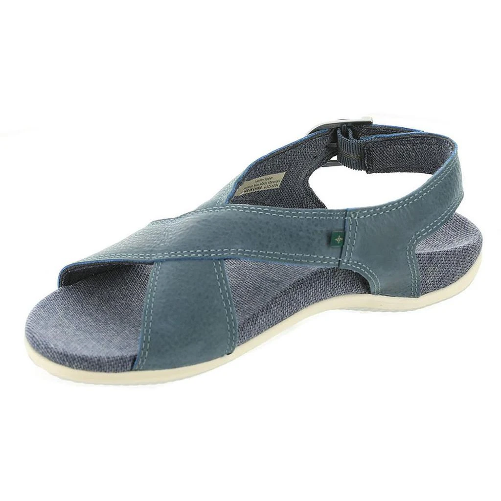 Eastland Coastal Womens Leather Ankle Slingback Sandals 3